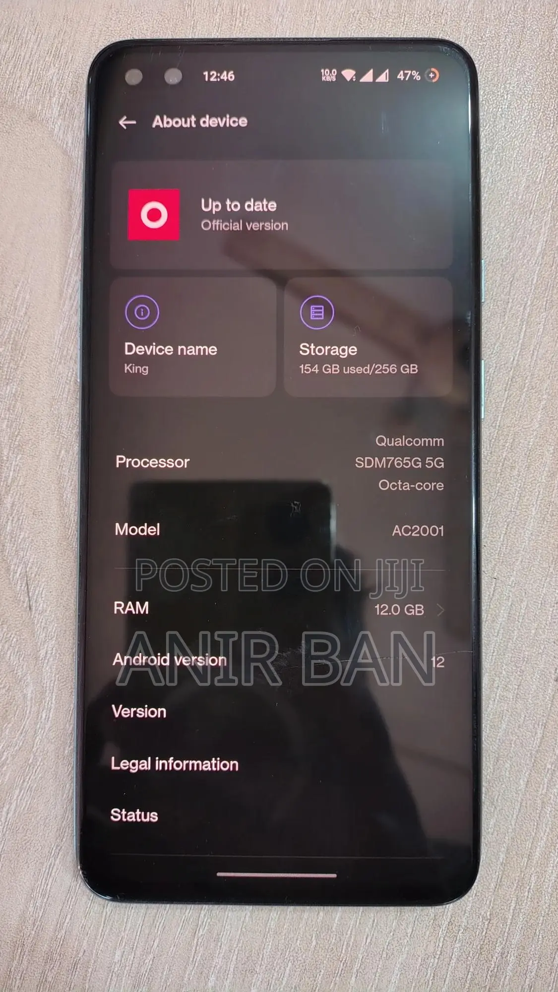 OnePlus Nord 256 GB Blue