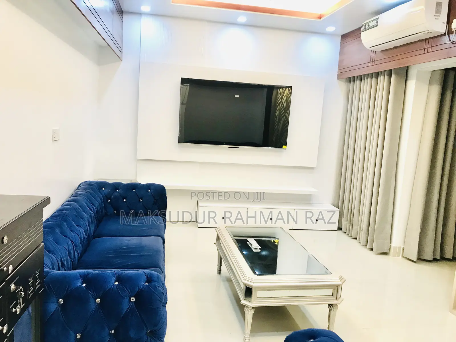 Furnished 4bdrm Block of Flats in Royal Apartments, Uttara for Rent