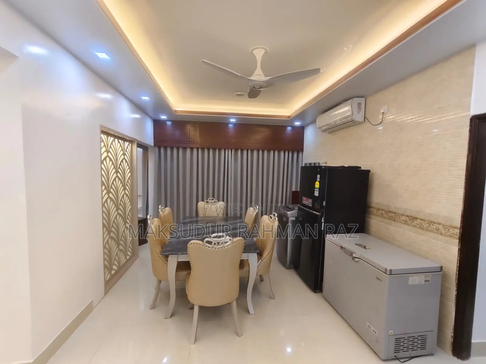 Furnished 3bdrm Block of Flats in Richmond Square, Uttara for Rent