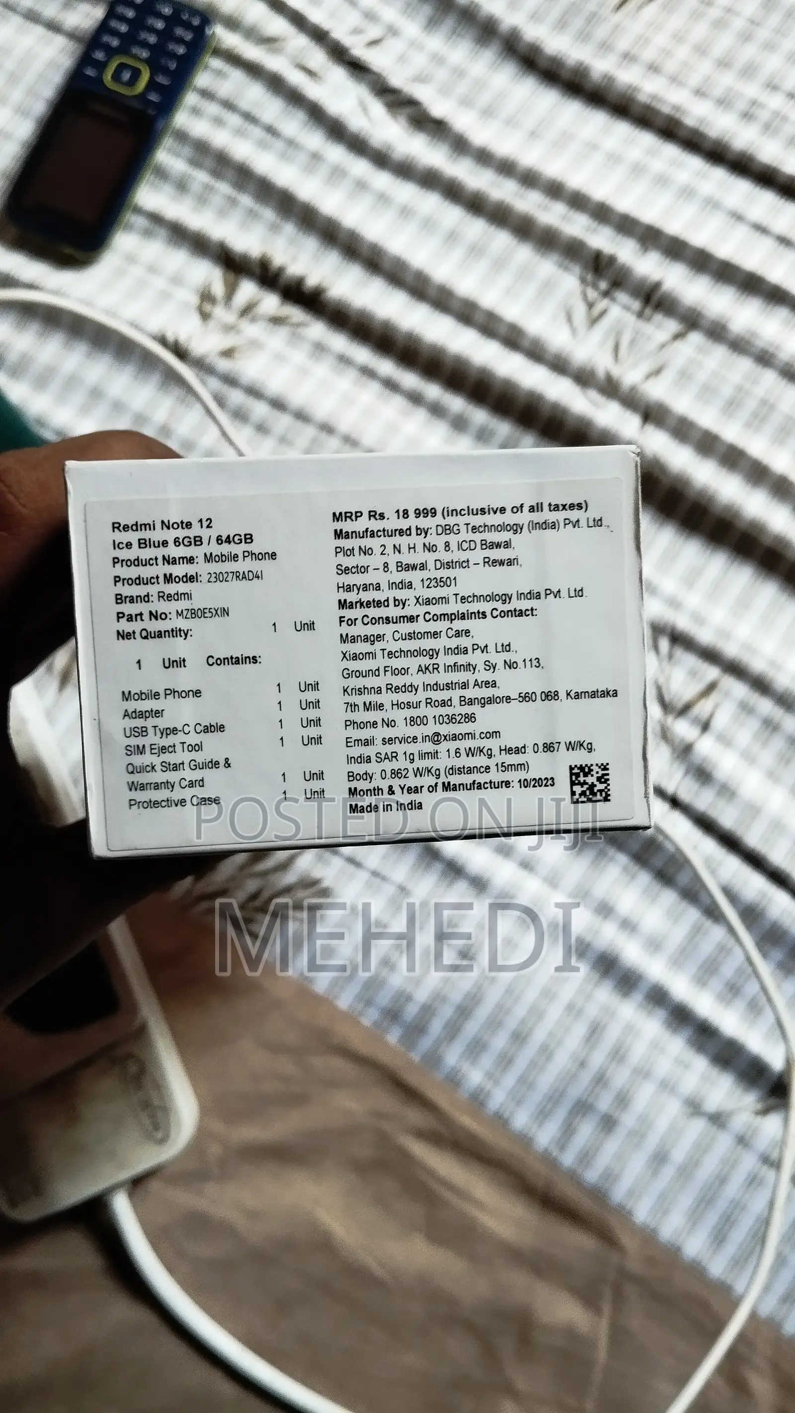 Xiaomi 12 128 GB Blue