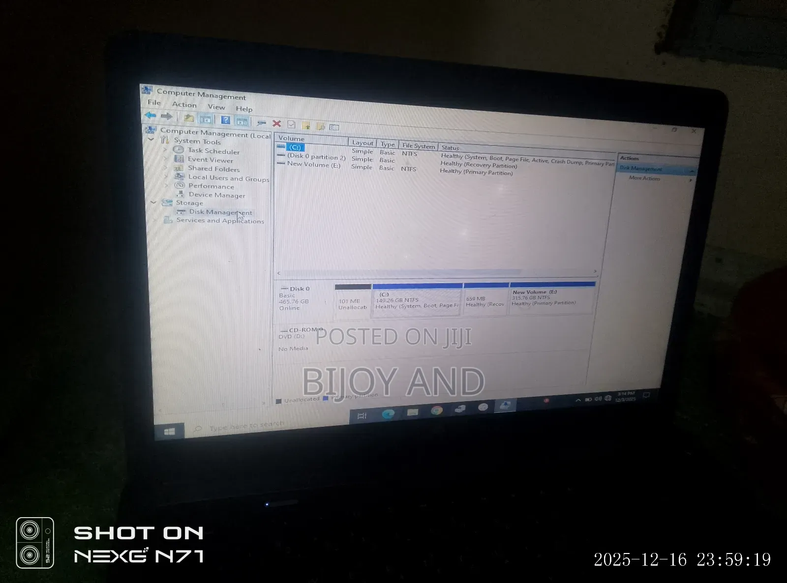Laptop HP Compaq Presario M2000 4GB Intel Core i5 SSD 512GB