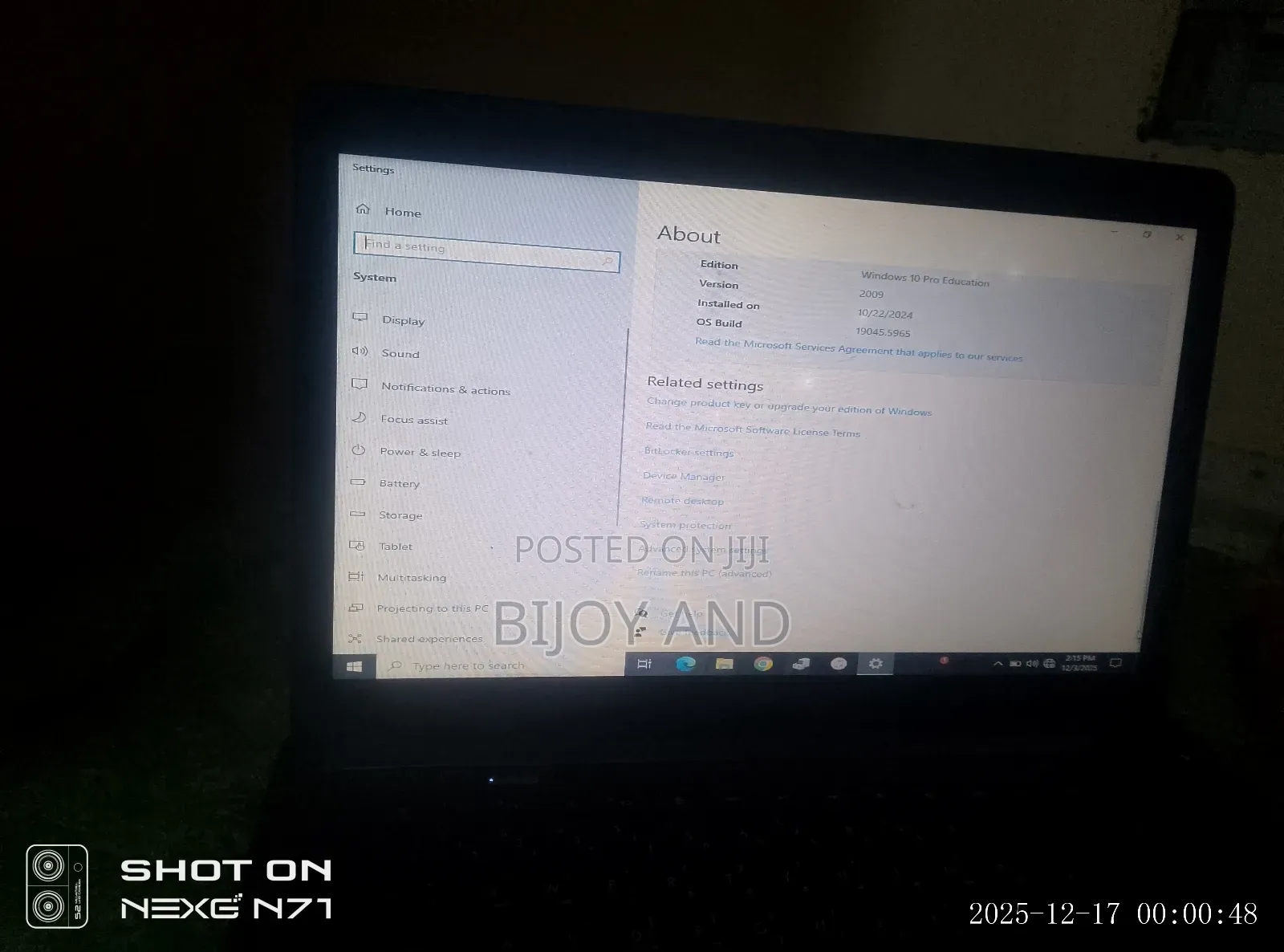 Laptop HP Compaq Presario M2000 4GB Intel Core i5 SSD 512GB