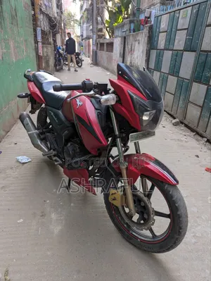 TVS Apache 180 RTR 2020 Red