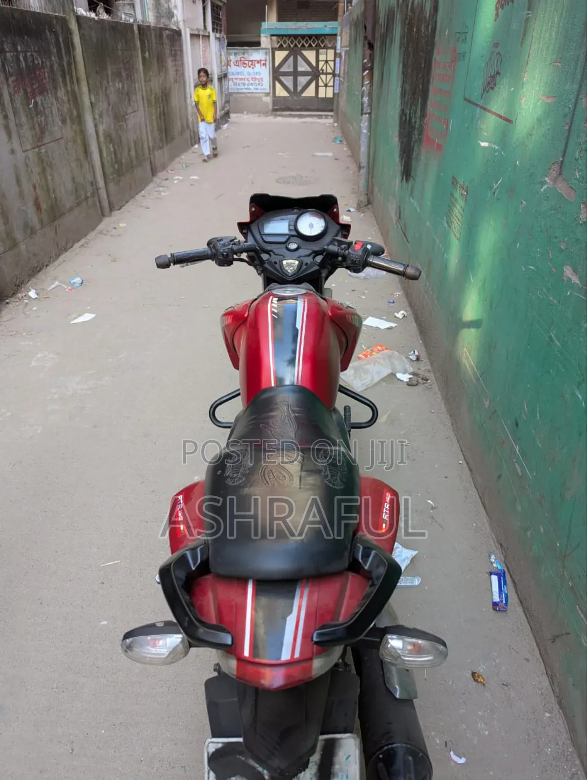 TVS Apache 180 RTR 2020 Red