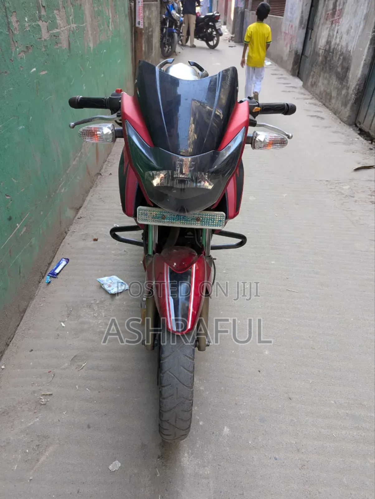 TVS Apache 180 RTR 2020 Red