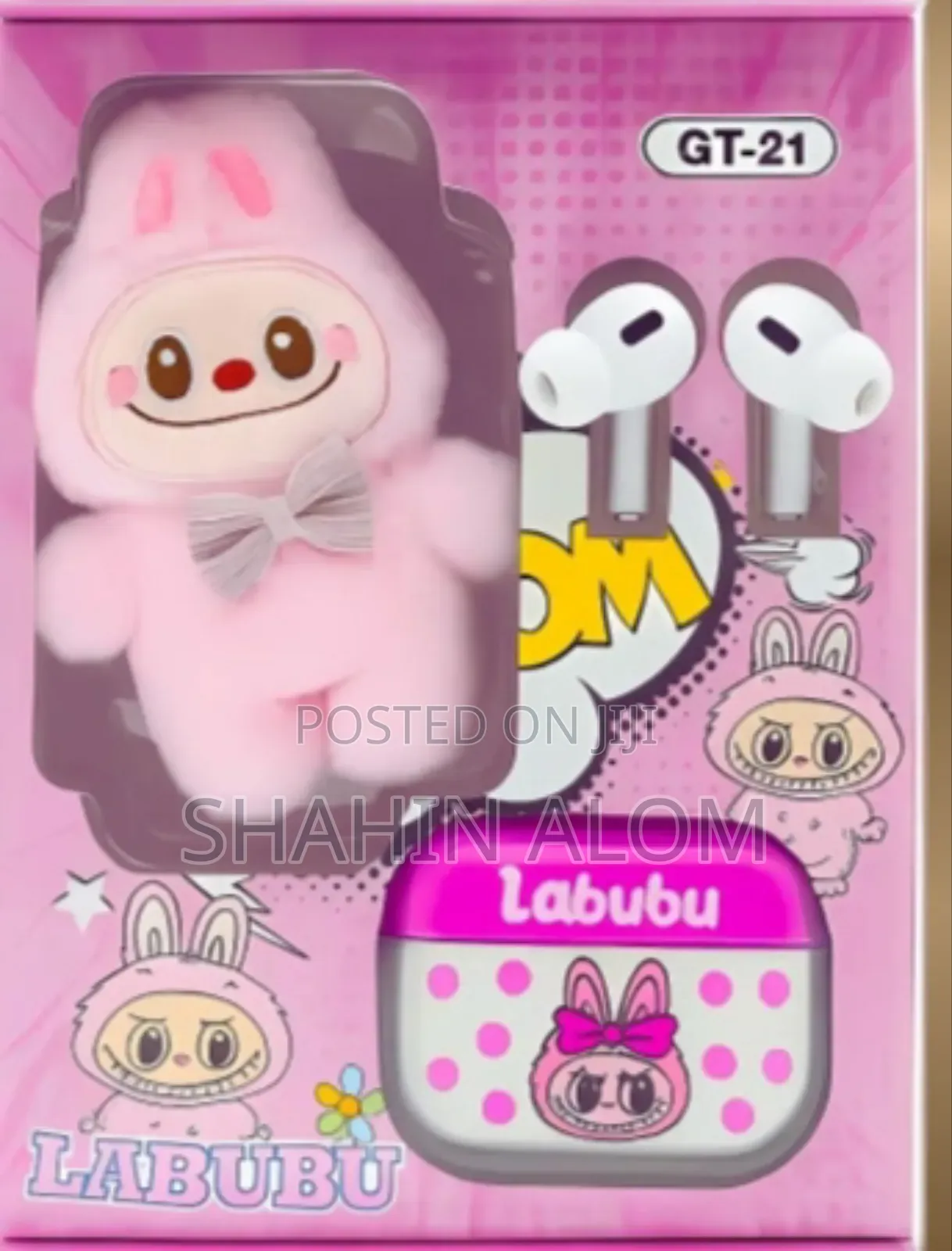 Labubu Wireless Earbuds With Cute