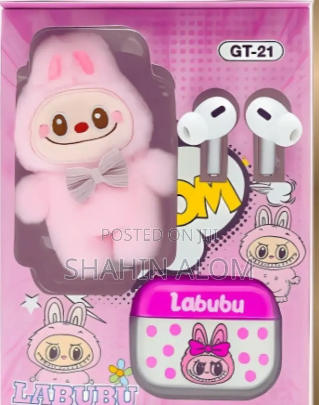 Labubu Wireless Earbuds With Cute