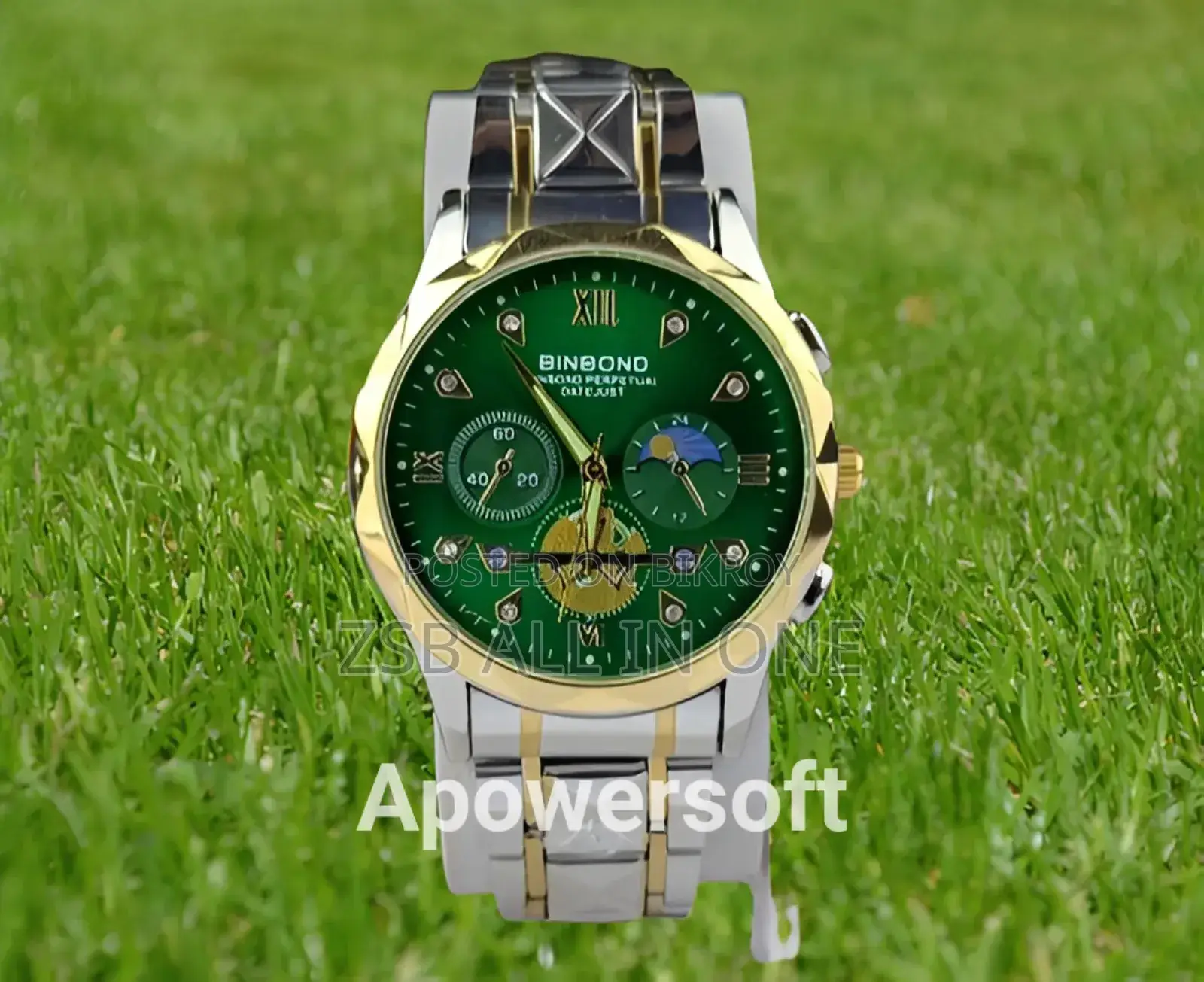 Binbond 1236 Men's Classic Style Watch (City Lock)