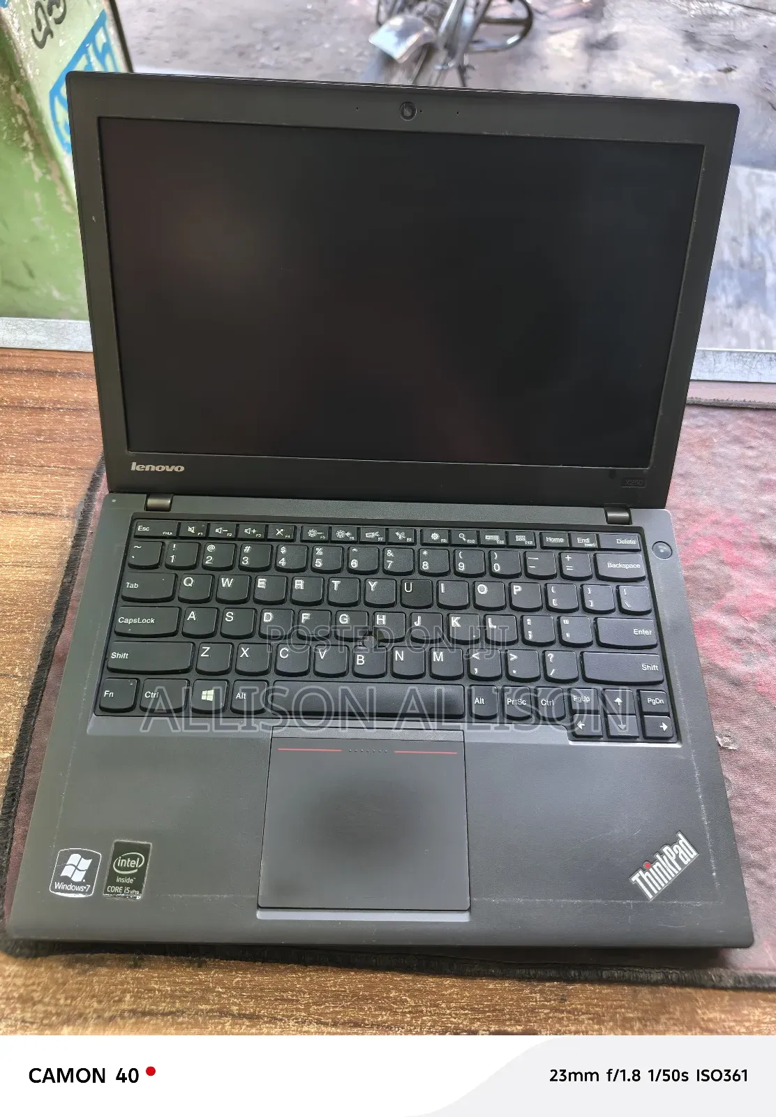 Laptop Lenovo ThinkPad X250 4GB Intel Core I5 HDD 320GB