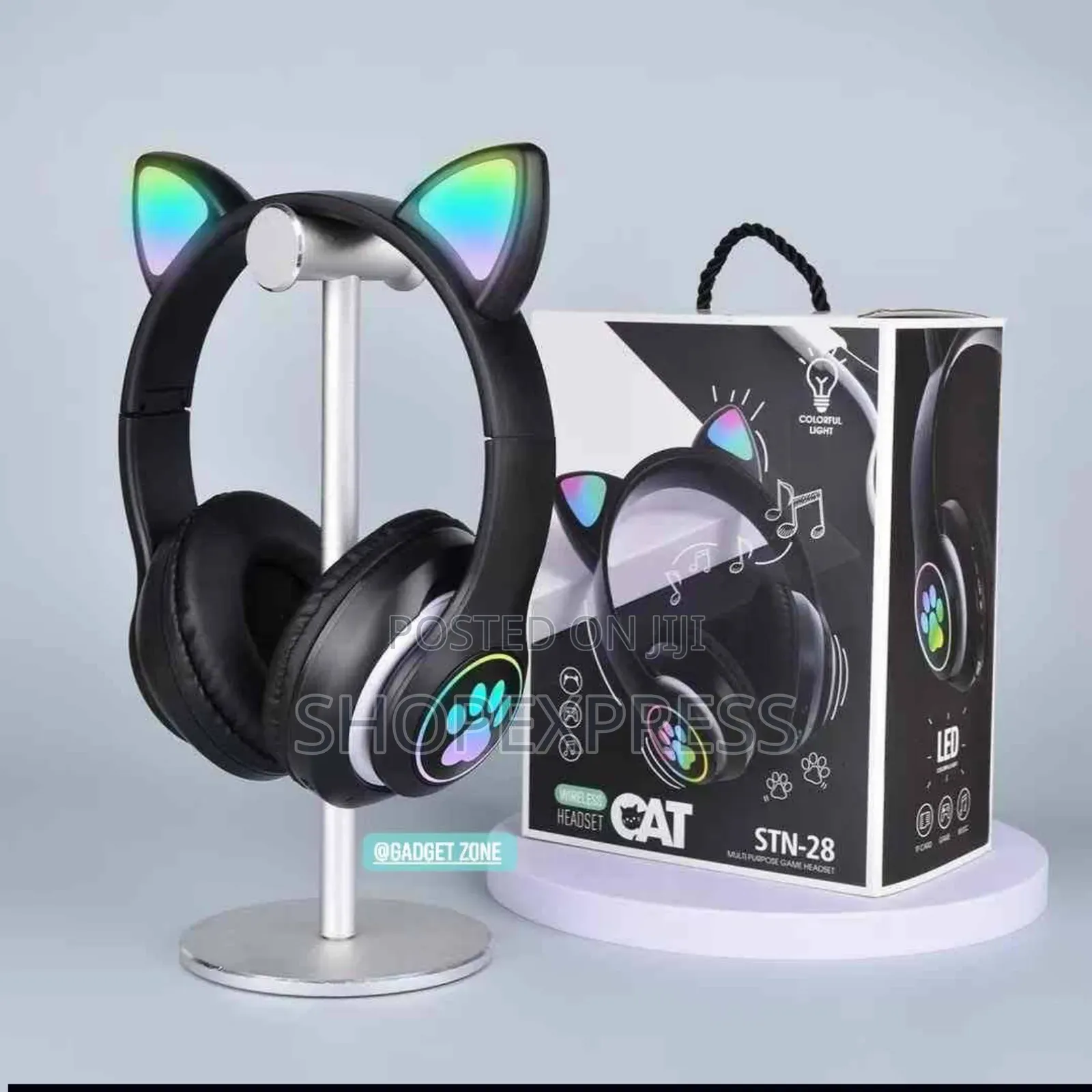 Cat Stn-28 High Quality Premium Wireless Headphone (Gaming Edition)