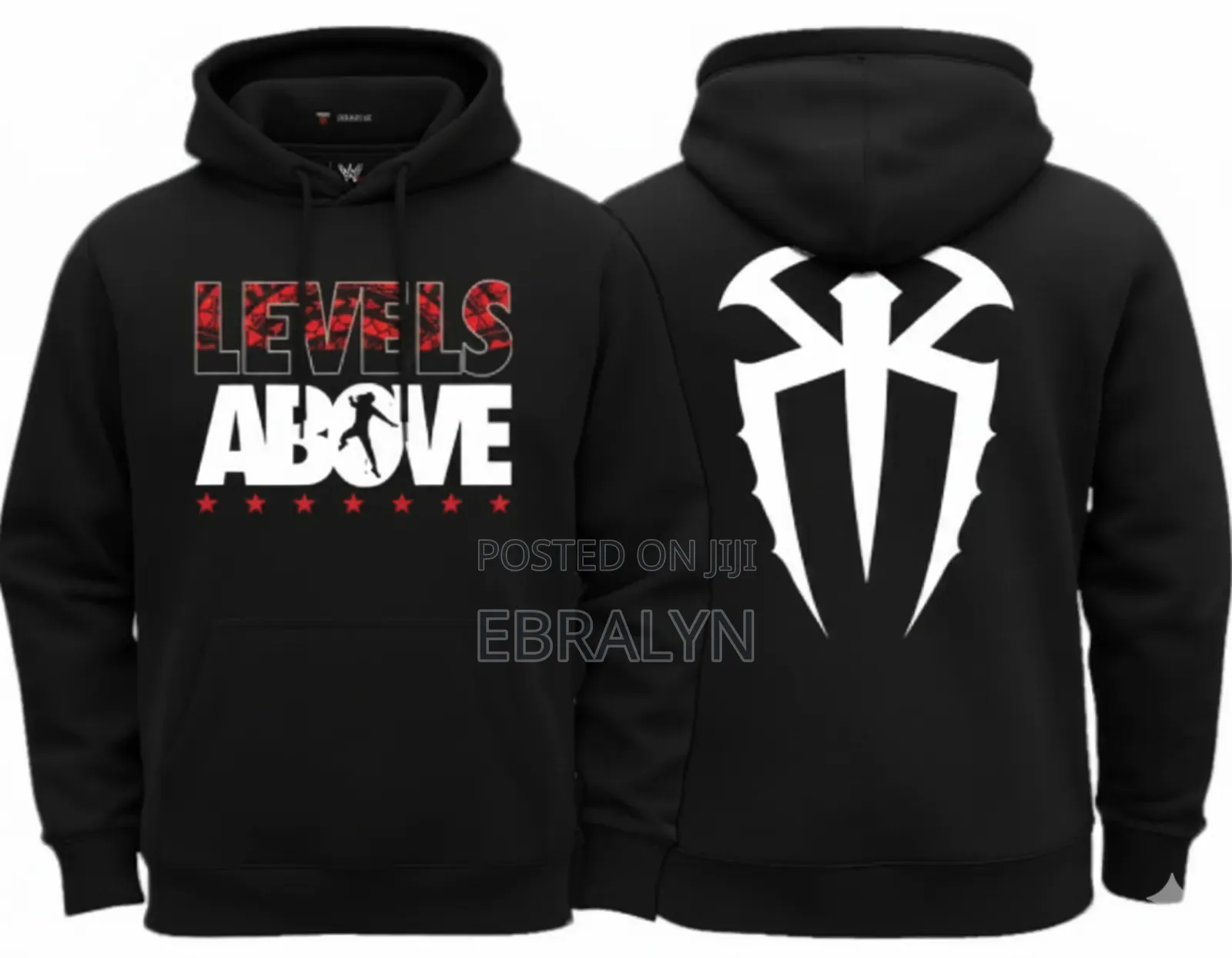 Levels Above Hoodie Roman Reigns