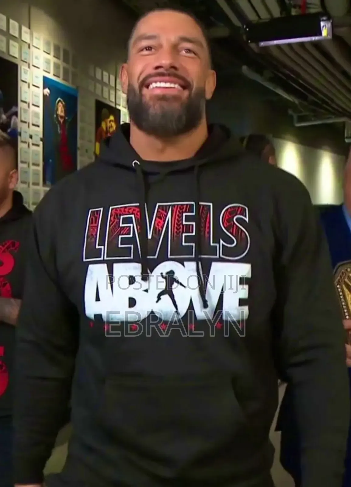 Levels Above Hoodie Roman Reigns