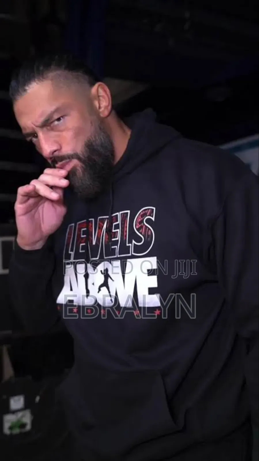 Levels Above Hoodie Roman Reigns