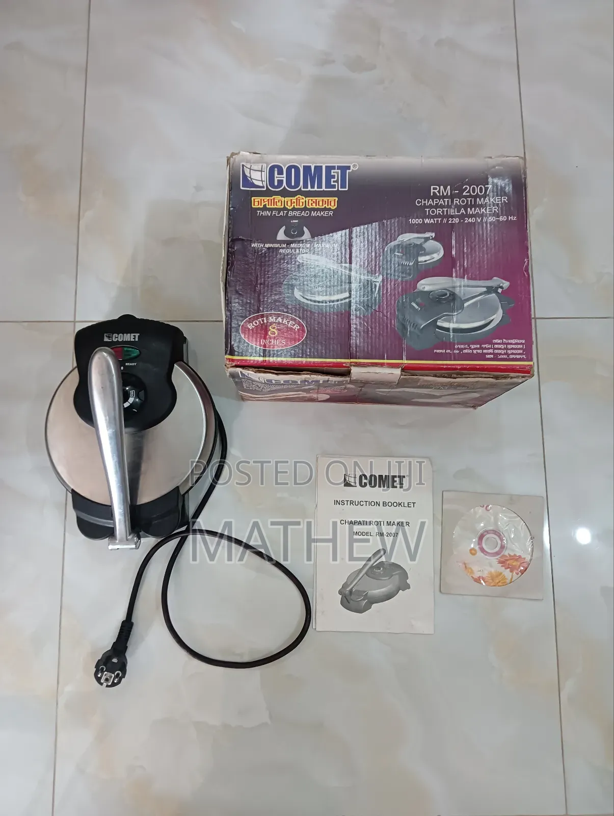 Comet Thin Flat Bread Maker