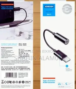 Joyroom Sh-C1 টাইপ সি টু ৩.৫ মিমি অডিও