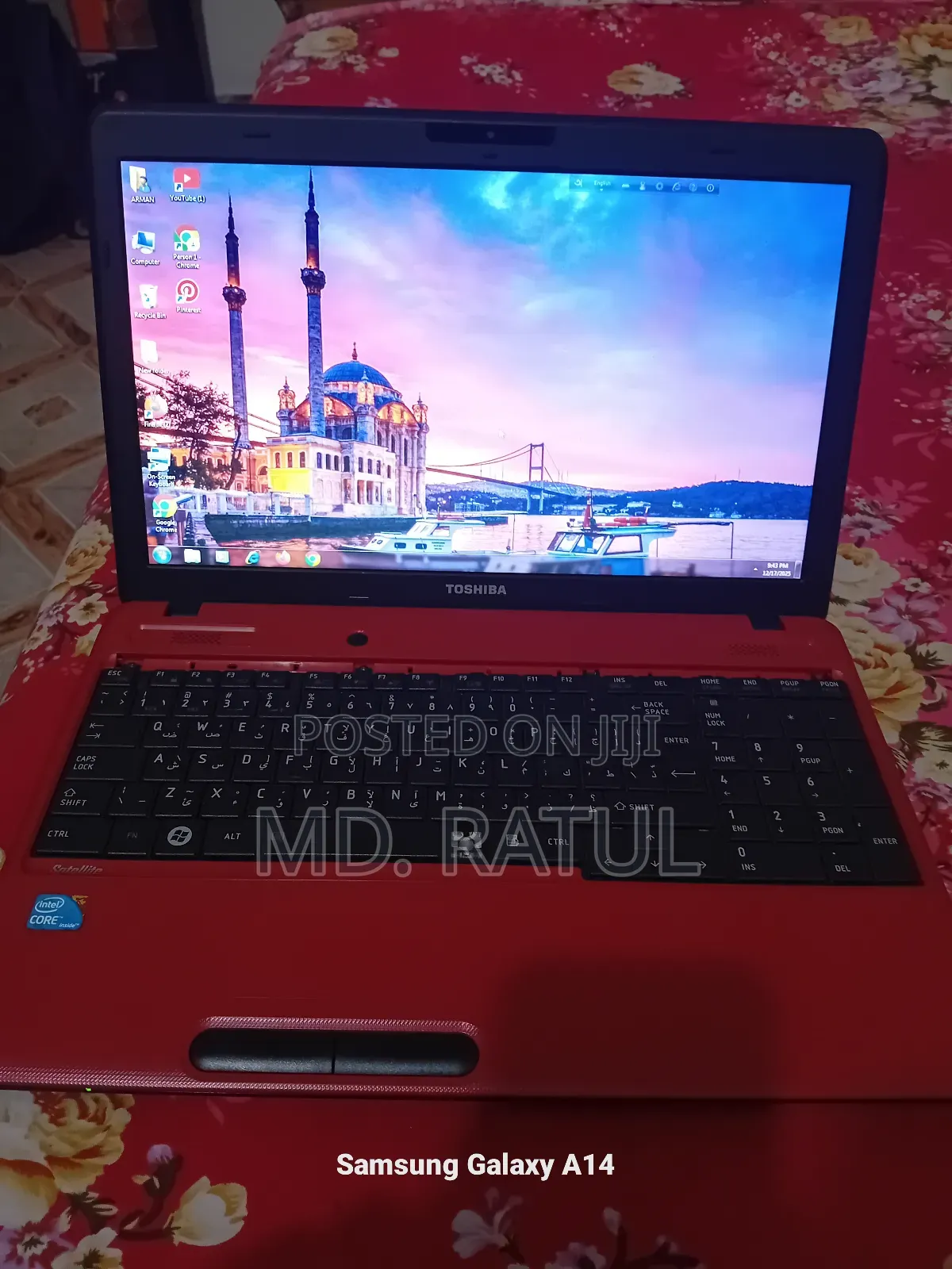 Laptop Toshiba Satellite C665 2GB Intel Core I3 HDD+SSD 500GB