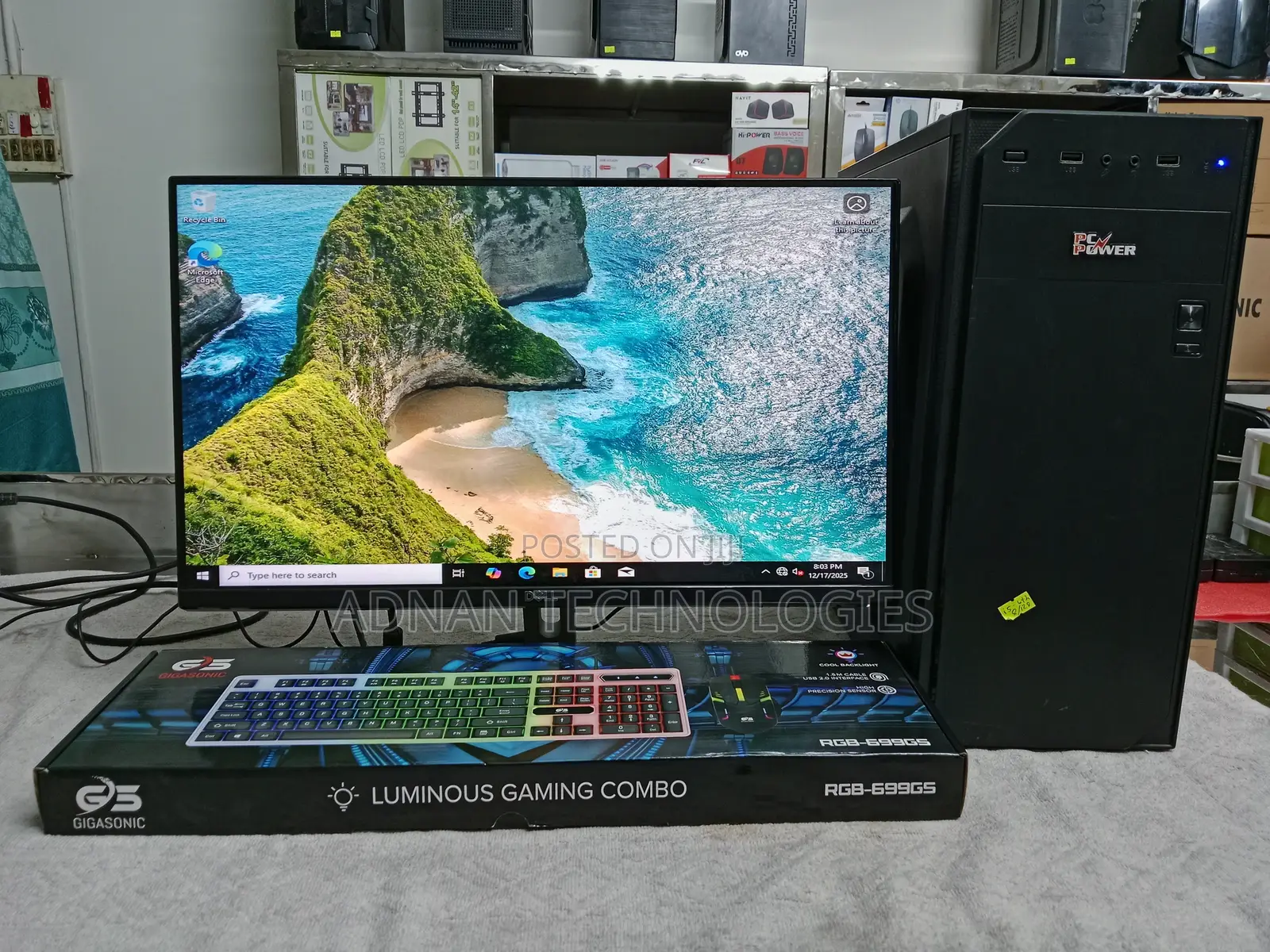 Desktop Computer 8GB Intel Core I5 SSD 128GB