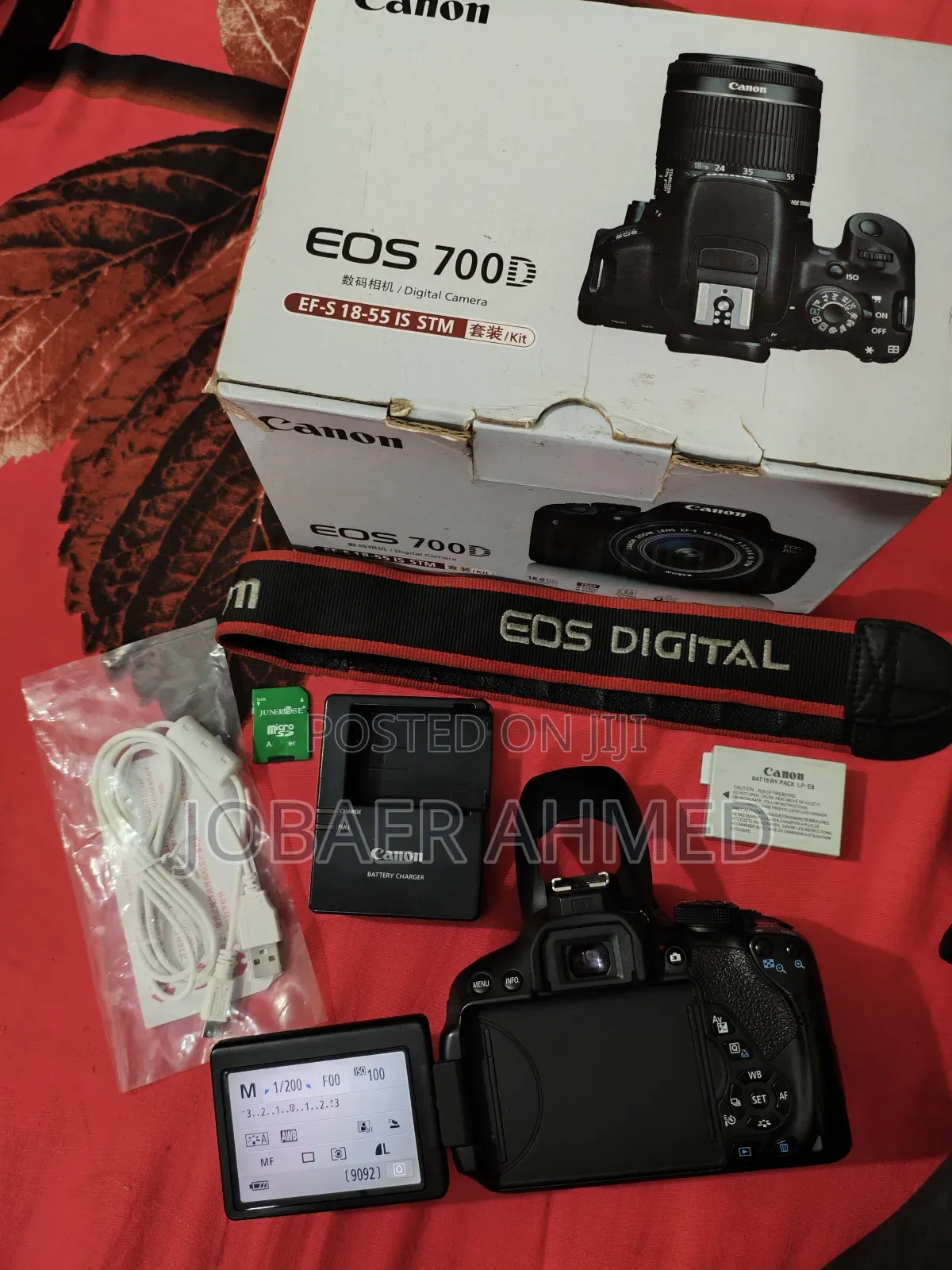 Canon 700d(বক্স সহ জাপানি এডিশন) শ্যাডো নেই