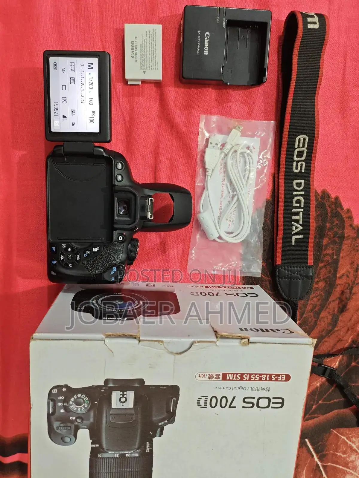 Canon 700d(বক্স সহ জাপানি এডিশন) শ্যাডো নেই