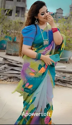 Half Silk Hand Print Sharee নতুন আপডেট কালেকশন