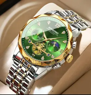 Binbond 1236 Men's Classic Style Quartz Luminous Watch for Men