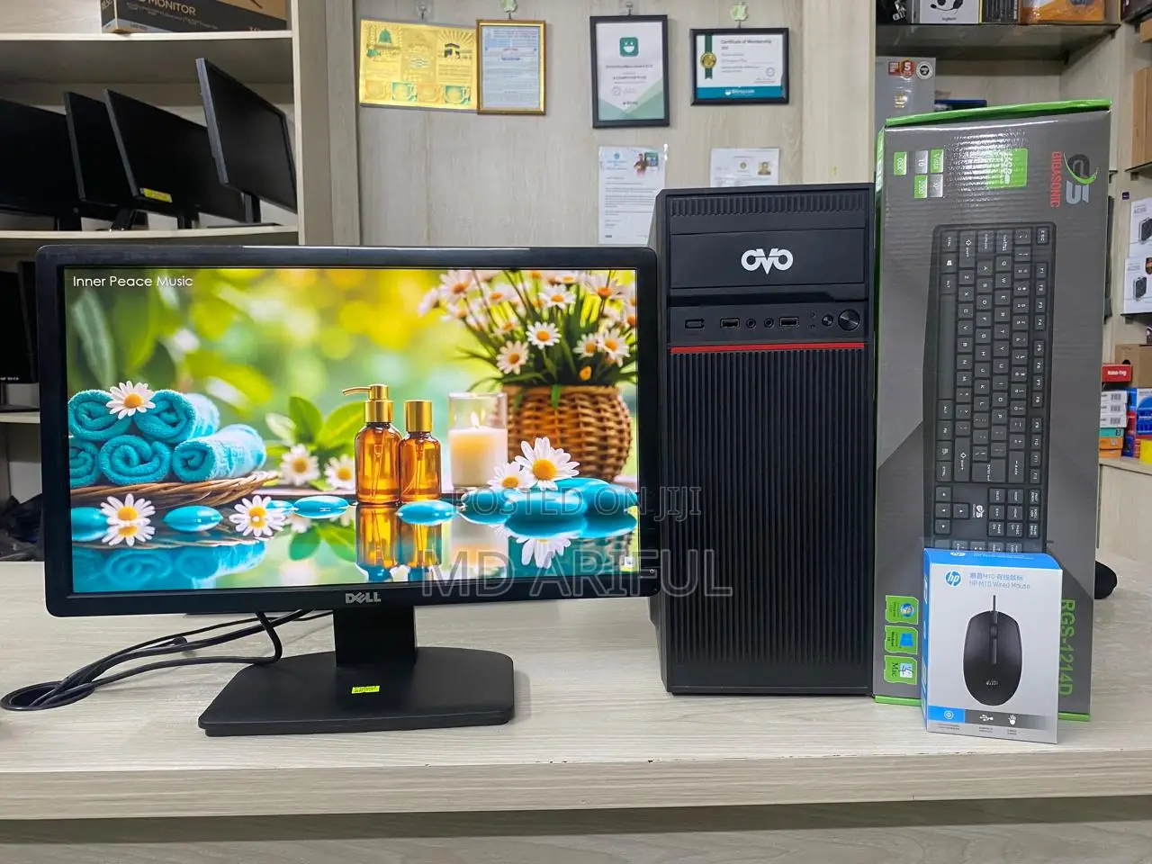 Desktop Computer 4GB Intel Core I3 SSD 256GB