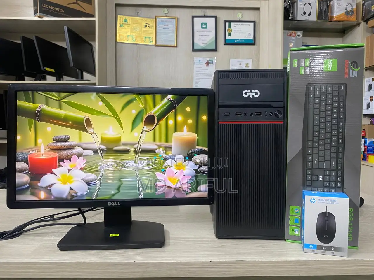 Desktop Computer 4GB Intel Core I3 SSD 256GB