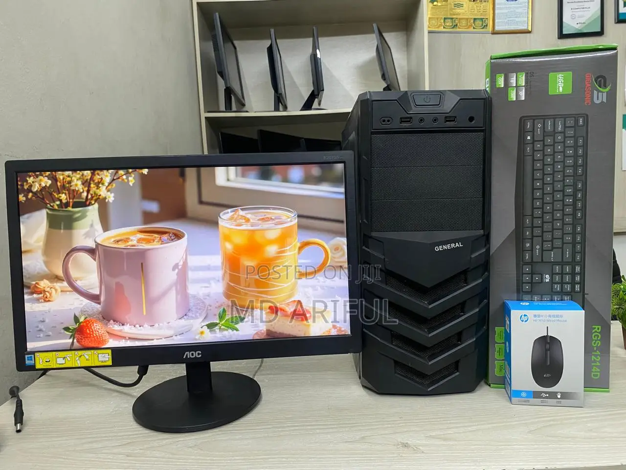 Desktop Computer 4GB Intel HDD 500GB