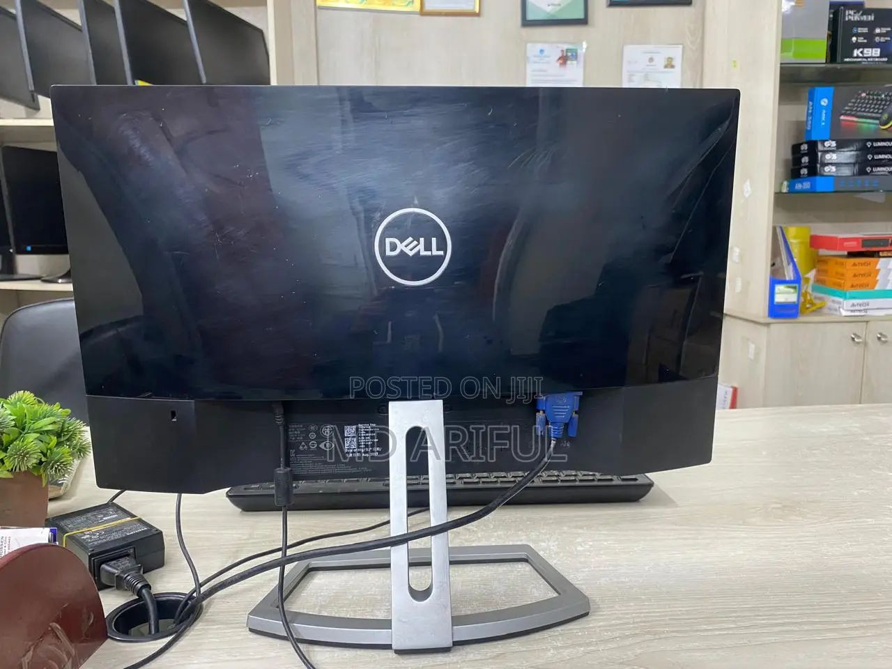 Dell 22"Ips FHD Full Fresh Ips Boderless Monitor Hdmi Original Color