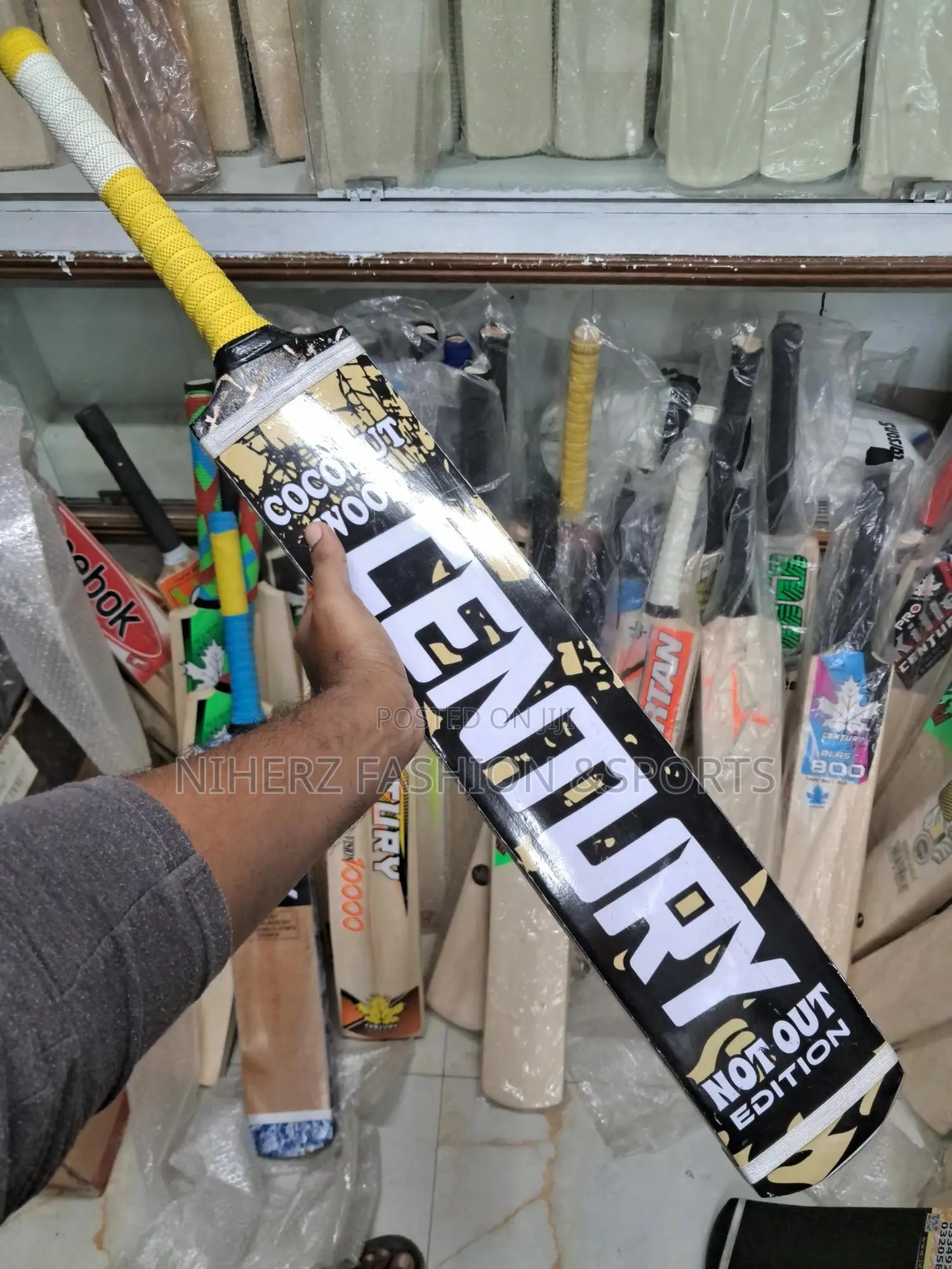 Coconat Cricket Bat Premium Poplar Wood for Tape Tennis Bat