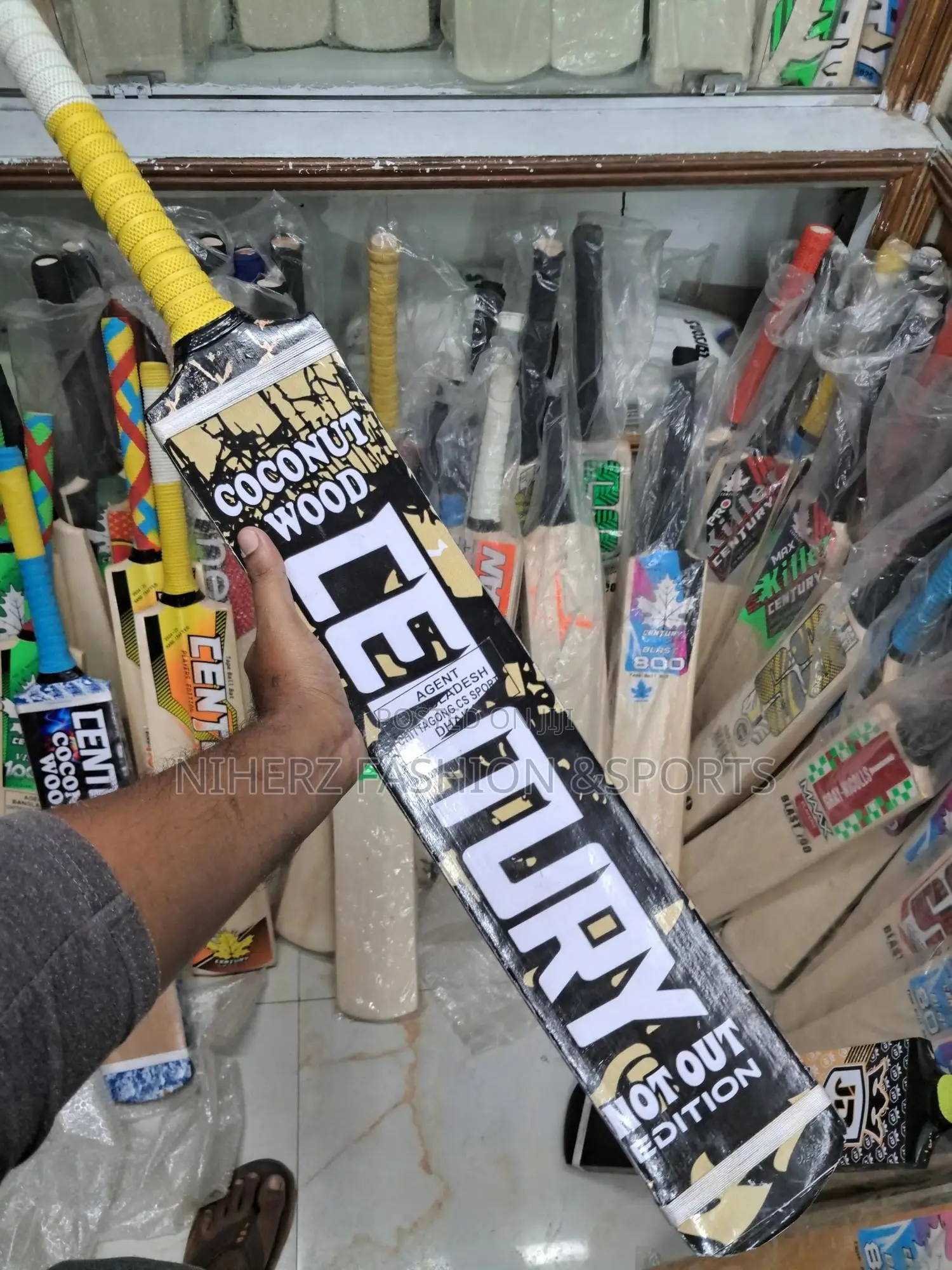 Coconat Cricket Bat Premium Poplar Wood for Tape Tennis Bat