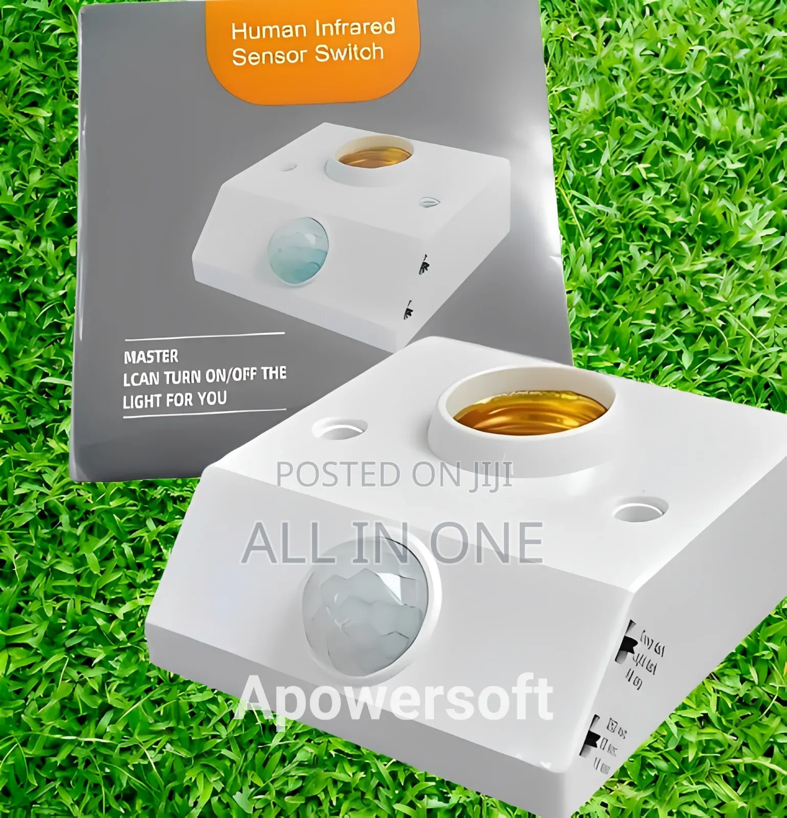 Human Infrared Sensor Switch (Pir Motion Sensor Light Holder)