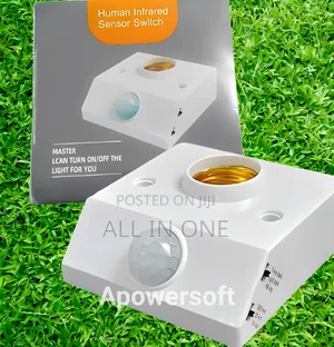Human Infrared Sensor Switch (Pir Motion Sensor Light Holder)