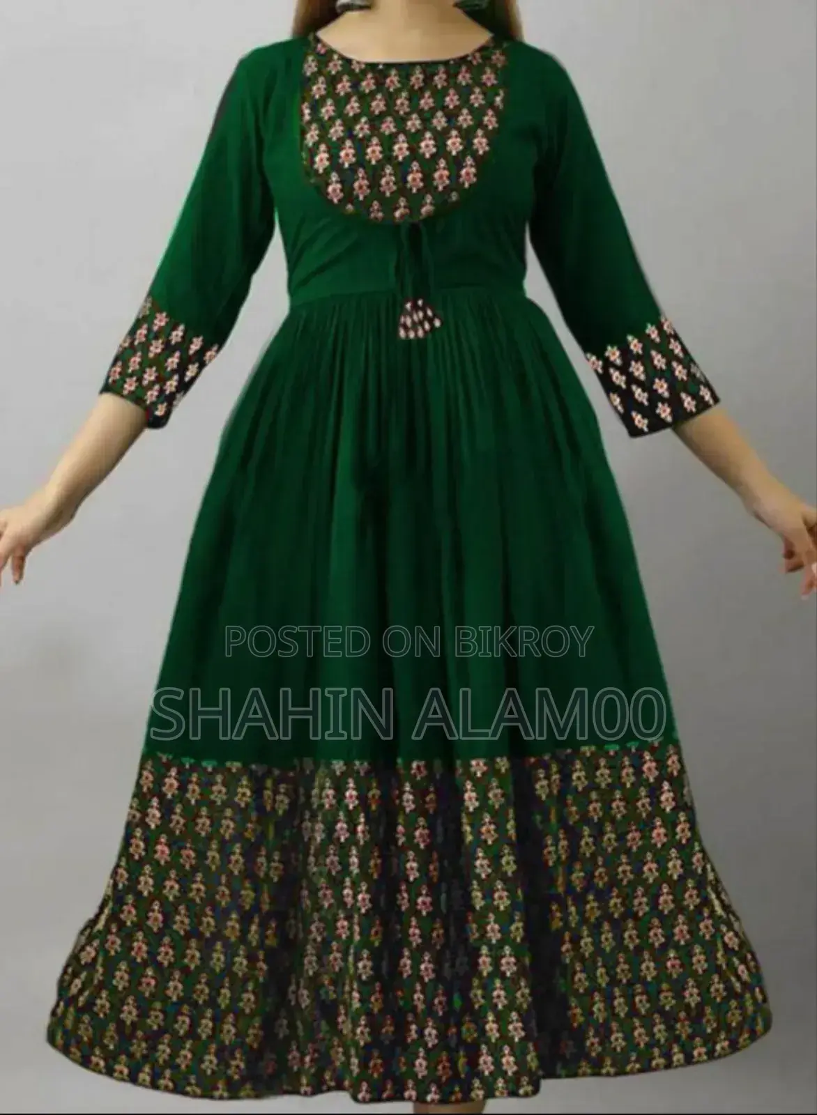 China Linen Kurti 1 Piece
