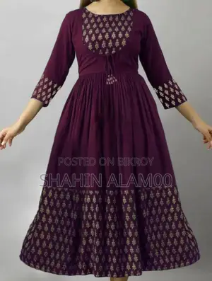 China Linen Kurti 1 Piece