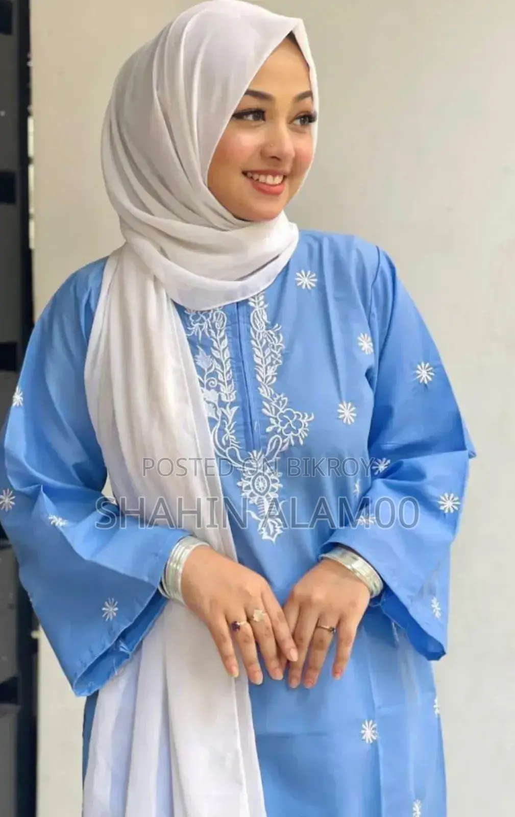 Embroidery Three Piece Set
