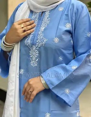 Embroidery Three Piece Set