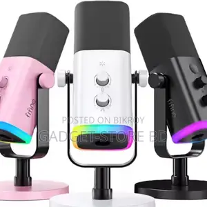 Fifine Ampligame Am8 RGB Usb/XLR মাইক্রোফোন