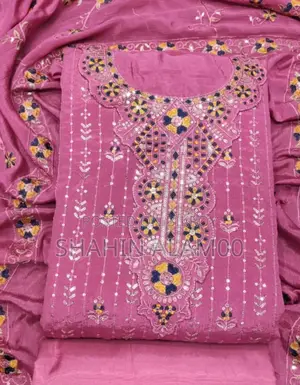 Premium Unstitched Three Piece
