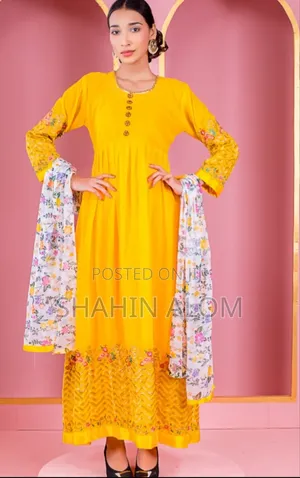 Photo - রেডিমেড লেহেঙ্গা জর্জেট এমব্রয়ডারি পার্টি ড্রেস