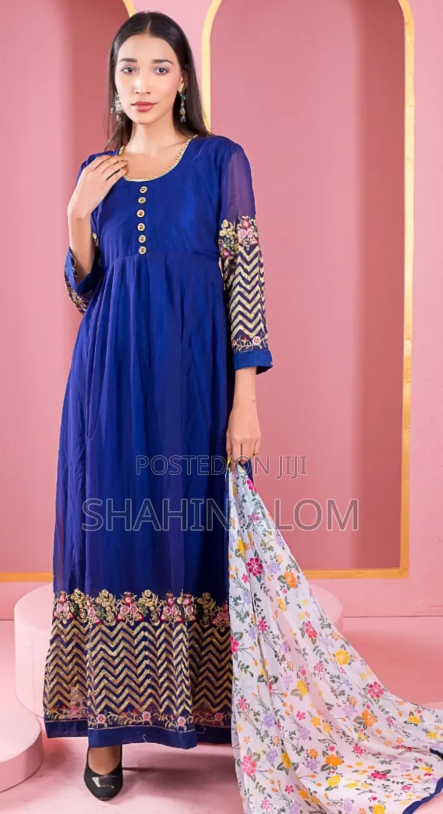 রেডিমেড লেহেঙ্গা জর্জেট এমব্রয়ডারি পার্টি ড্রেস