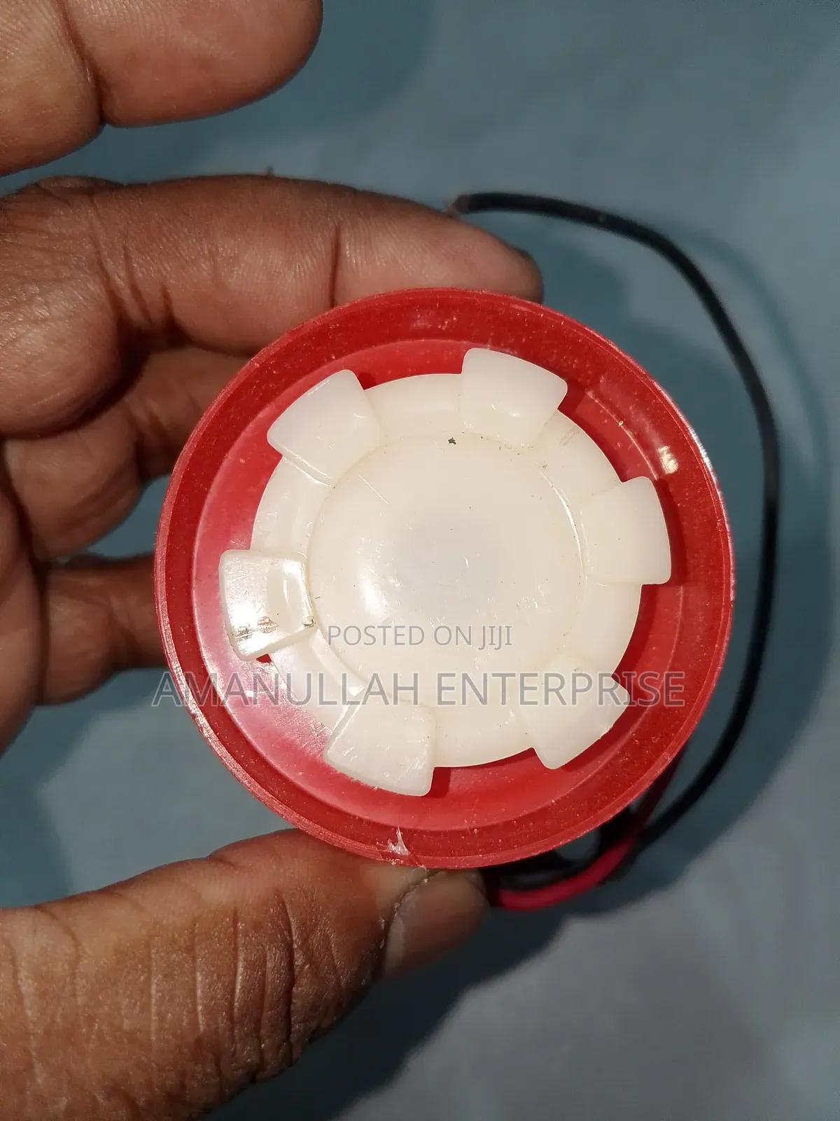 Piezoelectric Alarm Used in Security Systems to Produce a Loud Sound.
