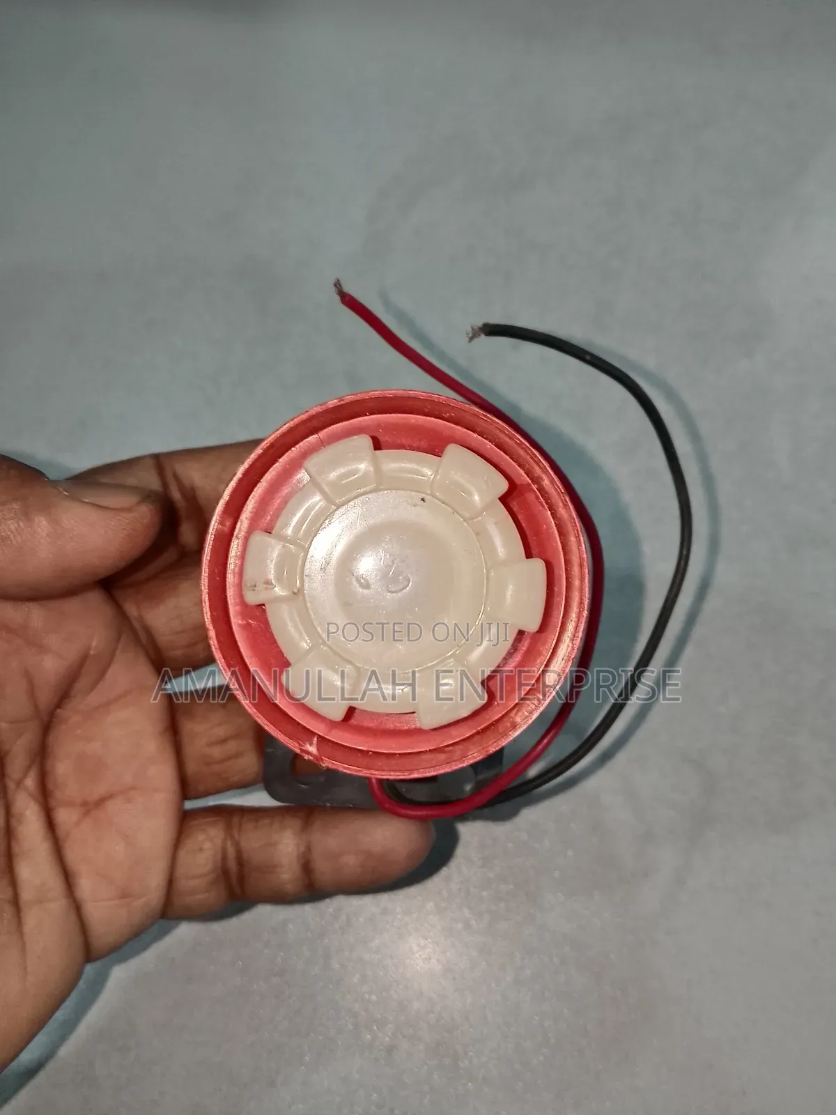 Piezoelectric Alarm Used in Security Systems to Produce a Loud Sound.