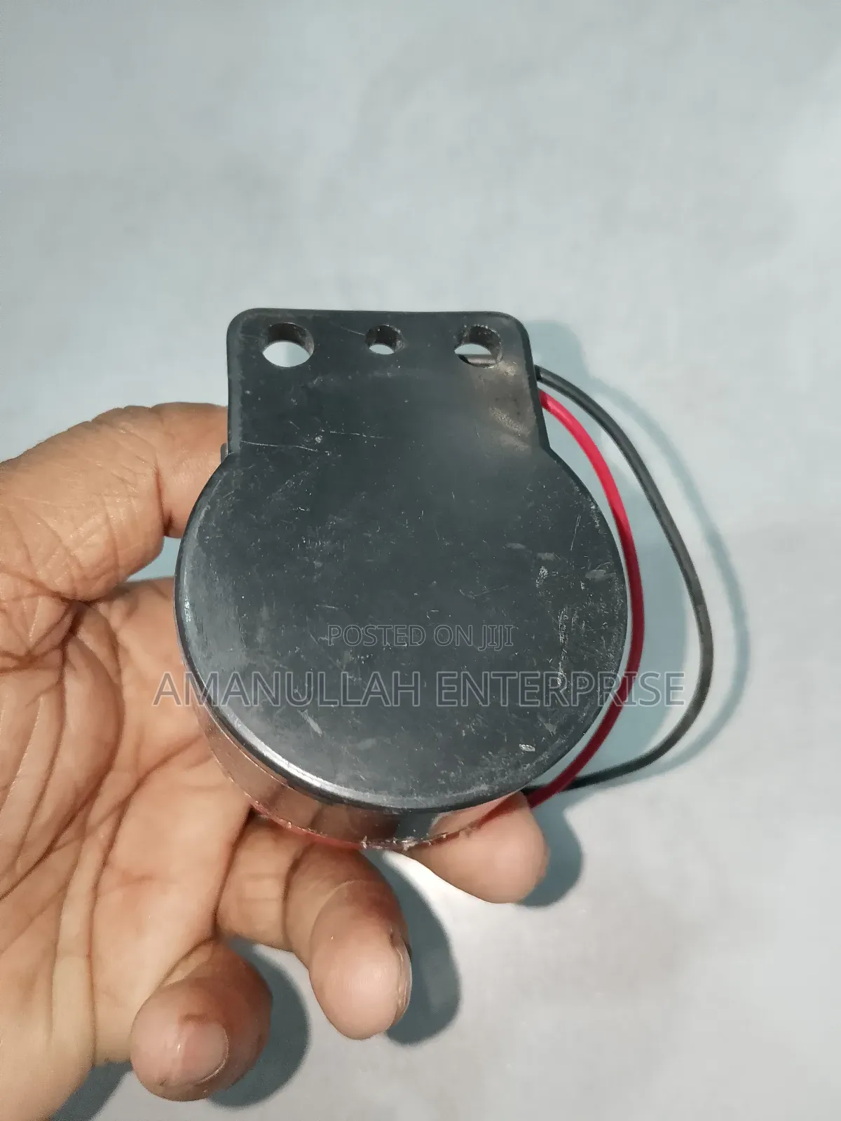 Piezoelectric Alarm Used in Security Systems to Produce a Loud Sound.