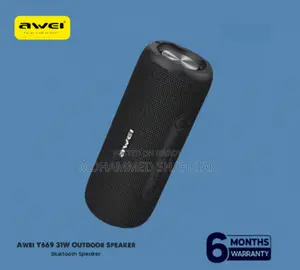 Awei Y669 31W Bluetooth Speaker With Deep Bass Warranty