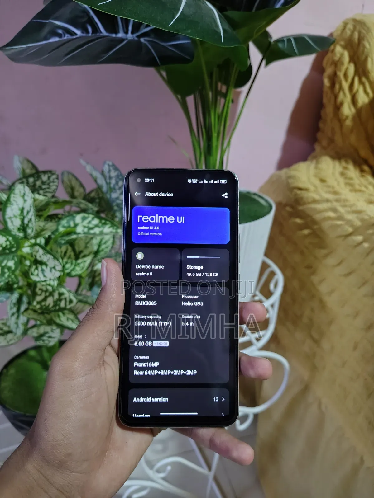 Realme 8 5G 128 GB Silver