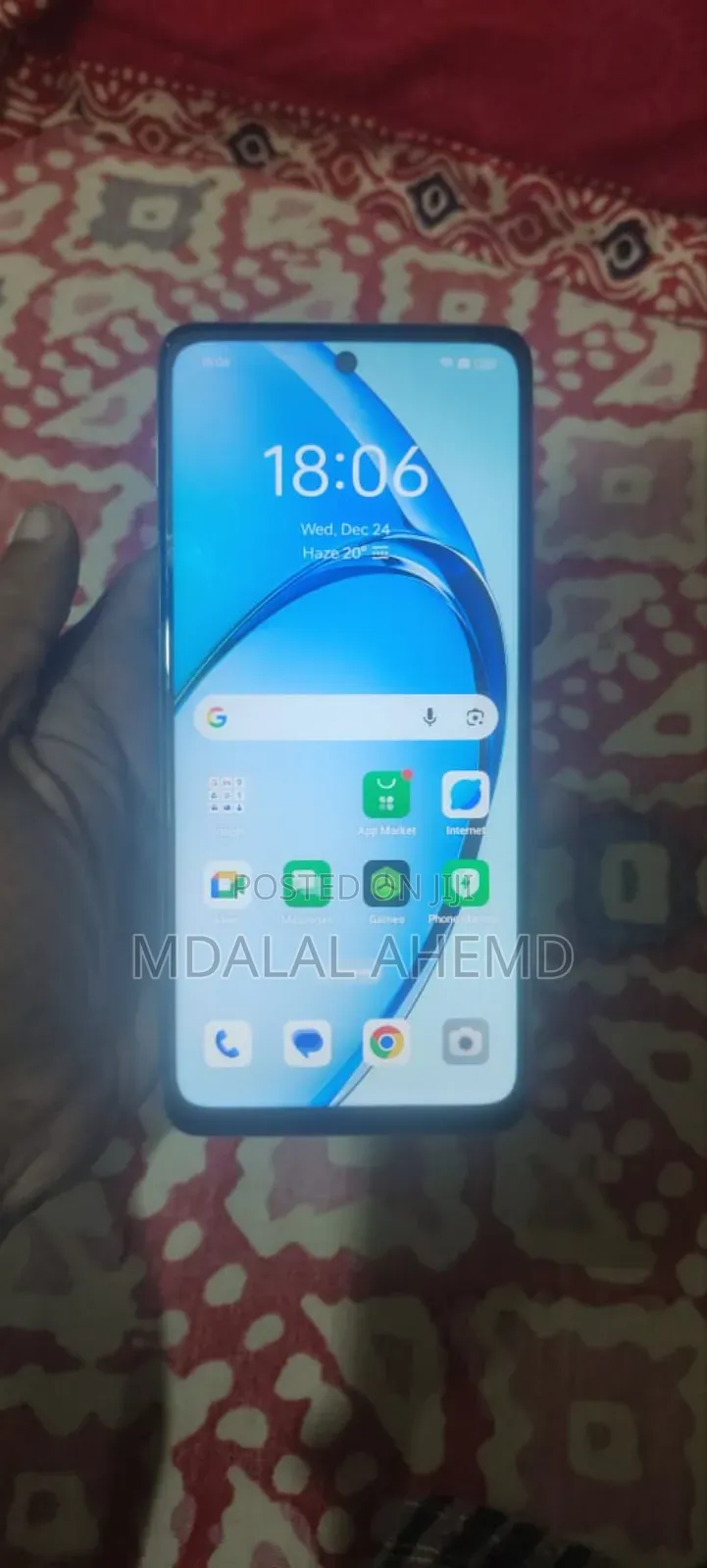 New Oppo A3x 64 GB Blue