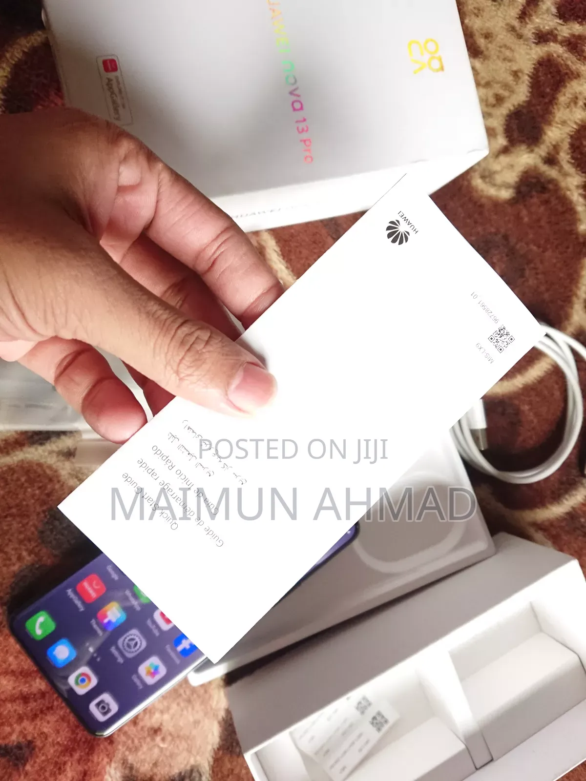 New Huawei Nova 13 Pro 512 GB Black