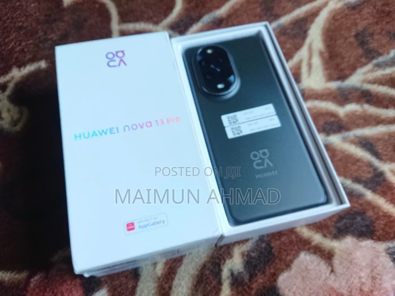 New Huawei Nova 13 Pro 512 GB Black