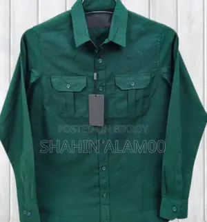 Premium Lap Seam Double Pocket Shirt